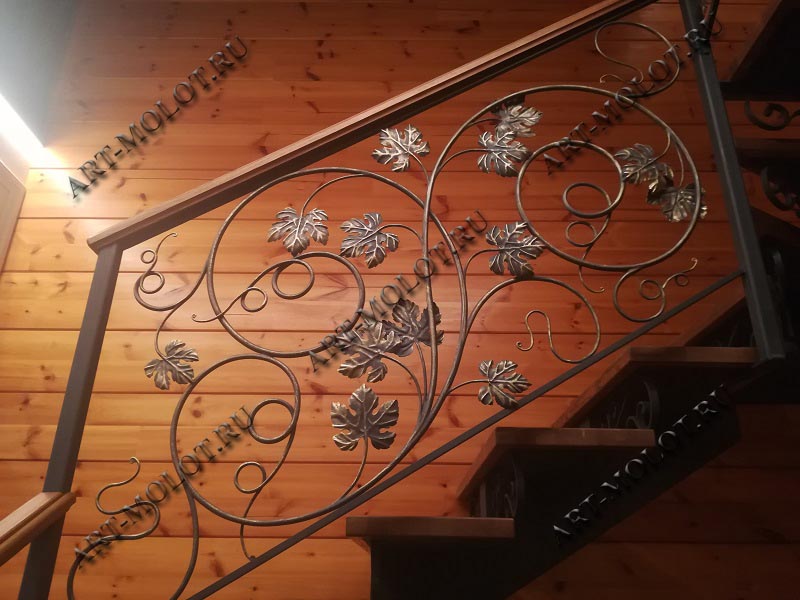 Перила кованые